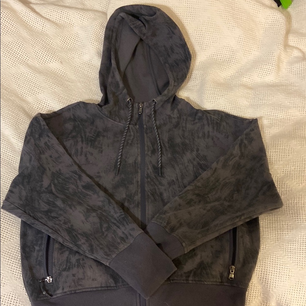 Old Navy Active Gray Fleece Jacket